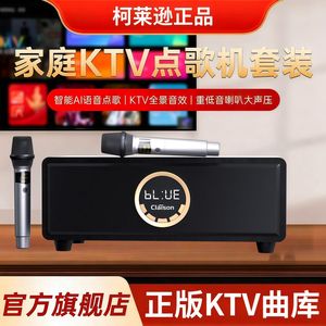 Ktv Audio System Set 382x176x130mm 2.1 Channel Bluetooth <b>Speaker</b> With <b>Microphones</b> For Family Use - Product Image 5