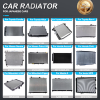 Radiateur de refroidissement de camion en aluminium de pièces d'auto pour Toyota Corolla Nissan Navara Lexus Isuzu NPR Suzuki Daihatsu Mitsubishi Japon voiture