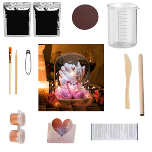 Kit casting tangan 3D bubuk cetak, Kit Casting tangan tanah liat kaki grosir kit casting tangan untuk pasangan - Product Image 6