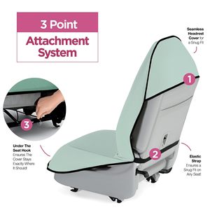 Funda de Asiento Universal para Automóvil de Lujo, Suministro Directo de Fábrica Transfronteriza, Poliéster, Ajuste Estándar para las Cuatro Estaciones, Impermeable y Antideslizante - Product Image 3