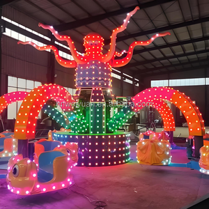 Manège Attractions de Fête <span class=keywords><strong>Foraine</strong></span> : Grand Octopus Volant pour Parc d'Attractions Extérieur, Manège Rotatif à Thème, Vente - Product Image 1