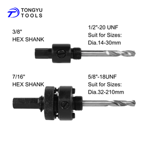 Mata Bor Lubang Bi-Metal M3 14 hingga 210mm, Mata Bor Inti HSS Pembuka Lubang untuk Lembaran Logam Baja Tahan Karat Kayu Plastik - Product Image 3