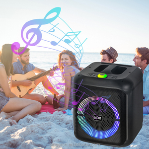 Altavoz de Torre NDR-2210 de 10 Pulgadas con Subwoofer y Bluetooth para Reproducción de Música en Exteriores, Escritorio y Automóvil, Equipo de Karaoke - Product Image 6