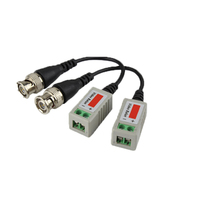 Caméra de surveillance CCTV, émetteur vidéo HD Balun à paire torsadée pour vidéo Balun 2MP 3MP