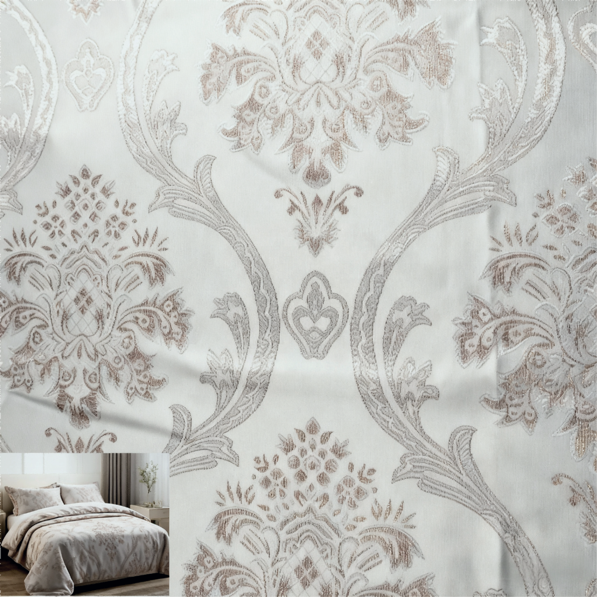 Abstract Geometric Pattern 100% Polyester Abrasion-Resistant Anti-Bacteria Anti-Mildew Jersey Warp Woven Bedding