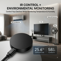 Control Remoto IR Inteligente OEM ESP32-C3 8266 con Firmware Personalizado, Sensor de Temperatura y Humedad, Universal, Tasmota IR Blaster