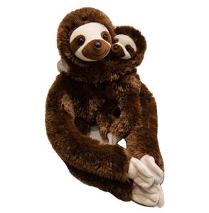 All'ingrosso scimmia carina appesa serie Gorilla <span class=keywords><strong>madre</strong></span> e bambino bambola tenda bambola peluche giocattolo regalo di compleanno per bambini - Product Image 1