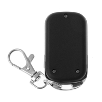 Télécommande sans fil RF universelle 12V DC à 2 boutons 315/433 MHz pour ouvre-porte, portail et voiture