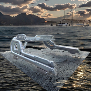 מתלה גגון נירוסטה Yueyu YY-R31CA עם התקנה קלה על ידי ברגים, קיבולת 100 ק\"ג, מידות 78x76x56 ס\"מ. - Product Image 3