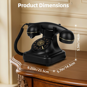 <span class=keywords><strong>Téléphone</strong></span> <span class=keywords><strong>fixe</strong></span> <span class=keywords><strong>sans</strong></span> <span class=keywords><strong>fil</strong></span> de style antique, téléphones Bluetooth <span class=keywords><strong>sans</strong></span> <span class=keywords><strong>fil</strong></span>, <span class=keywords><strong>téléphone</strong></span> <span class=keywords><strong>sans</strong></span> <span class=keywords><strong>fil</strong></span> pour le bureau - Product Image 4