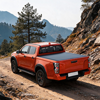 Couverture de benne rétractable en aluminium Great Wall Poer pour Ford F150 Ranger Toyota Hilux Isuzu D-Max 4x4