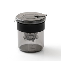 Kit de café portable 3-en-1 de style japonais avec balance, en plastique épaissi, pour infusion manuelle, tasse de voyage, design moderne et minimaliste