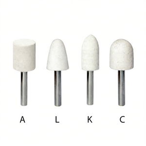 Tampons de polissage Fervi sur tige en forme de A, L, K, C pour une finition de précision - Product Image 2