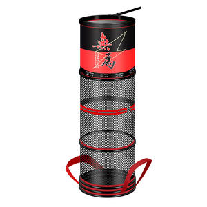 Cesta de pesca portátil de nailon Jiang Yue Keep Net para pesca salvaje, 30 cm de diámetro - Product Image 1