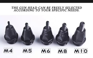 Pistola Neumática para Remaches, Grado Industrial con Sistema <span class=keywords><strong>de</strong></span> Engranajes Planetarios, para Remachado y Limpieza <span class=keywords><strong>de</strong></span> Alta Resistencia - Product Image 3