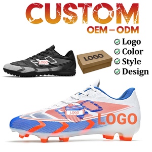 รองเท้าฟุตบอลแบบมืออาชีพสั่งทำขายส่ง รองเท้าสตั๊ด <span class=keywords><strong>AG</strong></span>/FG สำหรับสนามหญ้าเทียม รองเท้าฝึกซ้อม ขายตรงจากโรงงาน สำหรับผู้ชาย - Product Image 1