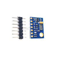 Modul Sensor Tekanan Atmosfer Hentet New GY-63 MS5611 Komunikasi IIC untuk Komponen Elektronik