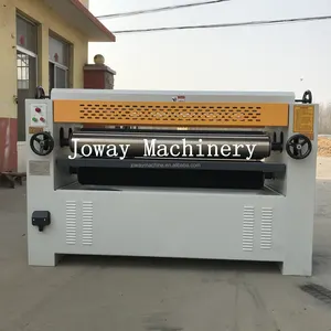 Joway çift taraflı yüz kaplama tutkal serpme tutkal rulo yayılma makinesi ağaç işleme makineleri elektrikli yapıştırma serpme MDF