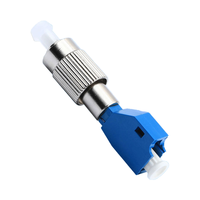 Adaptador de Fibra Óptica NEWSUN Monomodo FC Macho LC Hembra 9/125um Híbrido SC-LC-FC-SC-ST 1200-1600nm Duradero 1000+ Ciclos