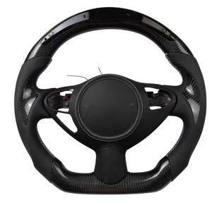 Volante de Fibra de Carbono con Pantalla LED y Cuero para <span class=keywords><strong>Nissan</strong></span> Fairlady 350Z 370Z <span class=keywords><strong>Juke</strong></span> <span class=keywords><strong>Nismo</strong></span> 2011 2012 2013 2014 2015 2016 <span class=keywords><strong>2017</strong></span> 2018 - Product Image 3