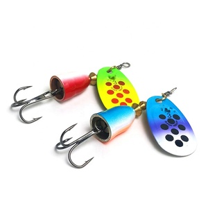 ชุดเหยื่อตกปลาโลหะแบบช้อน 30 ชิ้น เหยื่อตกปลา ชุดอุปกรณ์ตกปลา ปลาเทราต์ ปลาแซลมอน เหยื่อโลหะแบบหมุน - Product Image 2