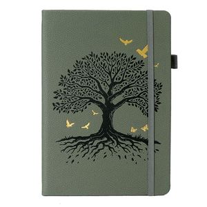 A5 PU Notebook Hardcover Elastic Band High Quality <b>Paper</b> Pocket Diary Enterprise Customized LOGO Business Gift - Product Image 1