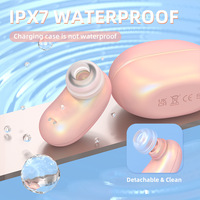 Vibrateur clitoridien à succion et à tapotement, étanche IPX7, magnétique et détachable, pour marque privée et OEM personnalisé