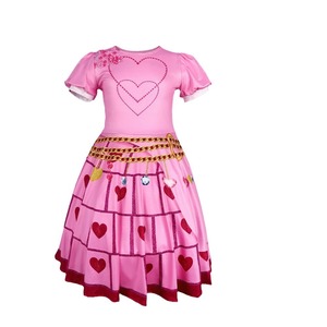 Costume de cosplay rouge Descendants 4, combinaison pour Halloween, tenue de scène, taille adulte - Product Image 5
