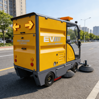Véhicule de nettoyage électrique autopropulsé à eau froide haute pression ConTour pour détartrage/décapage, chemin de nettoyage de 2300 mm
