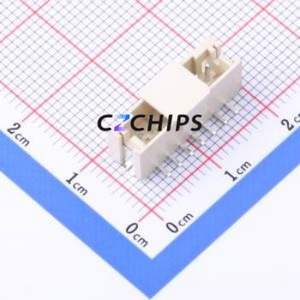 HC-PH-7ALT Wire-to-Board Pin Header SMD,P=2mm Connector ( Pin Structure: 1x7P )( Pitch: 2mm )( Mounting Type: Vertical Mount ) - Product Image 1