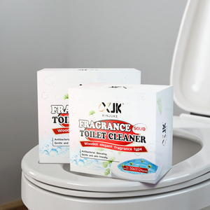 Vente en gros de comprimés nettoyants pour drain de toilette parfumés au citron et à l'orange, 50 g, 5%-15% d'ingrédients actifs pour une élimination efficace des taches - Product Image 1