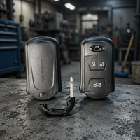 NEW3 Bouton de couverture de clé à distance intelligente vierge pour Chery Tiggo 5 Tiggo 7 Tiggo 8 Arrizo 5 6 7 Clé à distance intelligente