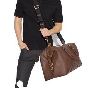 Sac de voyage en cuir noir pour homme avec logo personnalisé, fabriqué en usine BSCI, sac de voyage en cuir pour homme, sac de week-end, sac de voyage pour une nuit, sac de voyage pour homme - Product Image 6