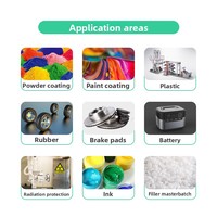 Sulfato de Bario Nano Ultrafino Modificado para Moldeo por Inyección, Película Soplada, Recubrimiento de Acero, Alta Transparencia, Modelo XM-MPB633
