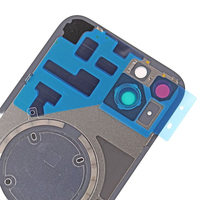 Coque arrière en verre pour iPhone 14 14 Plus pour Apple 14 Pro avec NFC Flex Charge sans fil Objectif de caméra