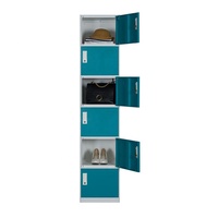 Casier de rangement polyvalent en acier à 6 couches Casier en métal moderne pour la maison, le bureau, l'école, le gymnase et l'hôpital Applications diverses