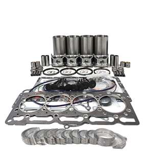 Kit de chemises de piston pour excavatrice avec piston, segments de piston et axe de piston, compatible avec le moteur 6HK1 pour pièces de machines de construction - Product Image 5