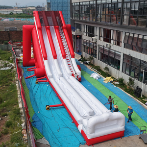 <span class=keywords><strong>Toboggan</strong></span> aquatique <span class=keywords><strong>gonflable</strong></span> géant de qualité commerciale, en PVC robuste, pour parcs d'attractions, locations pour fêtes et événements - Product Image 6