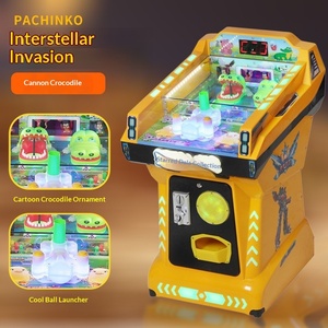 Nueva Máquina de Juego Recreativa de Parque de Atracciones Serie Star, Operada con Monedas, de un Solo Jugador, con Cañón, Máquina de Canicas de Plástico de 25mm con Varilla de Tracción para Niños - Product Image 3