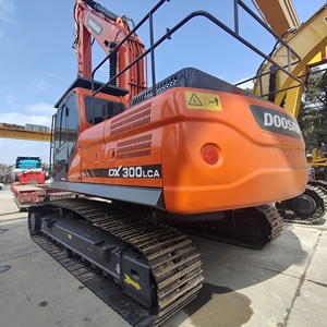 รถขุด DOOSAN DX300 มือสอง 30 ตัน เครื่องยนต์คัมมินส์ ปั๊มไฮดรอลิกคาวาซากิ มอเตอร์ วาล์ว KYB ชั่วโมงการใช้งานต่ำ สภาพ 90% ราคาแข่งขัน ปี 202 - Product Image 2