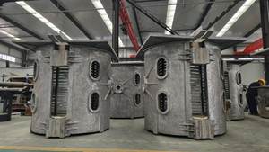 เตาหลอมเหล็กเหนี่ยวนำไฟฟ้าสำหรับอุตสาหกรรมรีไซเคิลเศษเหล็ก - Product Image 6