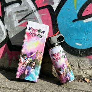 Polvo de Color Holi en Aerosol de 100g en Lata de Hierro - Aerosol de Polvo de Almidón de Maíz Colorido para Eventos Escolares y Festivales - Product Image 4