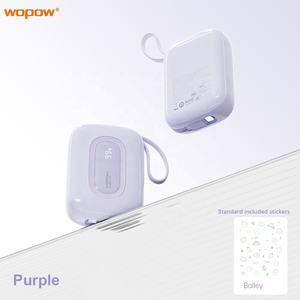 Mini Banco de Energía de 20000mAh con USB Tipo C, Batería <span class=keywords><strong>Externa</strong></span> con Cable Integrado, Bancos de Energía para Teléfono - Product Image 3