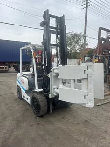 TCM <b>Used</b> Forklift stages mast Good Confition4X4 Forklift Original Japanese <b>Used</b> TCM 3 Ton FD30 Diesel Forklift with Clamp - Product Image 4