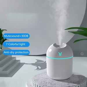 Humidificador de Aire de 250 ml, Humidificador Nano USB para Oficina y Hogar, Mini Humidificador para Auto, Difusor de Aroma, Rociador de Vapor Frío, Purificador - Product Image 1