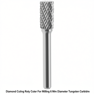 เครื่องตัดเพชรแบบหมุนสำหรับงานกัดทังสเตนคาร์ไบด์ขนาดเส้นผ่านศูนย์กลาง 6 มม. - Product Image 2