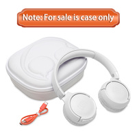 Vente chaude étui de protection pour casque Portable antichoc étui à fermeture éclair sac de rangement pour casque Bluetooth sans fil