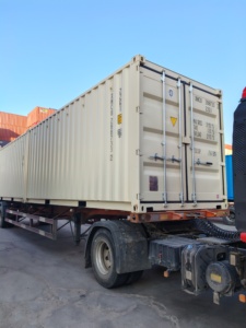 Conteneur maritime en acier 20GP testé, fonctionnalité des portes contrôlée, antirouille, prêt à transporter des marchandises à l'exportation et à stocker temporairement. - Product Image 3