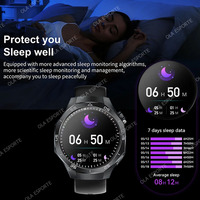 HK06 Hero Android iOS Smartwatch für Herren HD AMOLED GPS Bewegungsverfolgung Herzfrequenz Bluetooth-Anrufe Wasserdichte Smartwatch Hw12