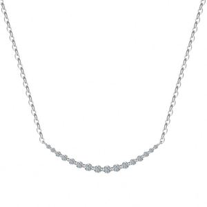 Collar Dylam con Colgante de Moissanita D VVS1 y Cadena de Plata de Ley 925, Diseño Exquisito, para Mujer, Uso Diario - Product Image 1